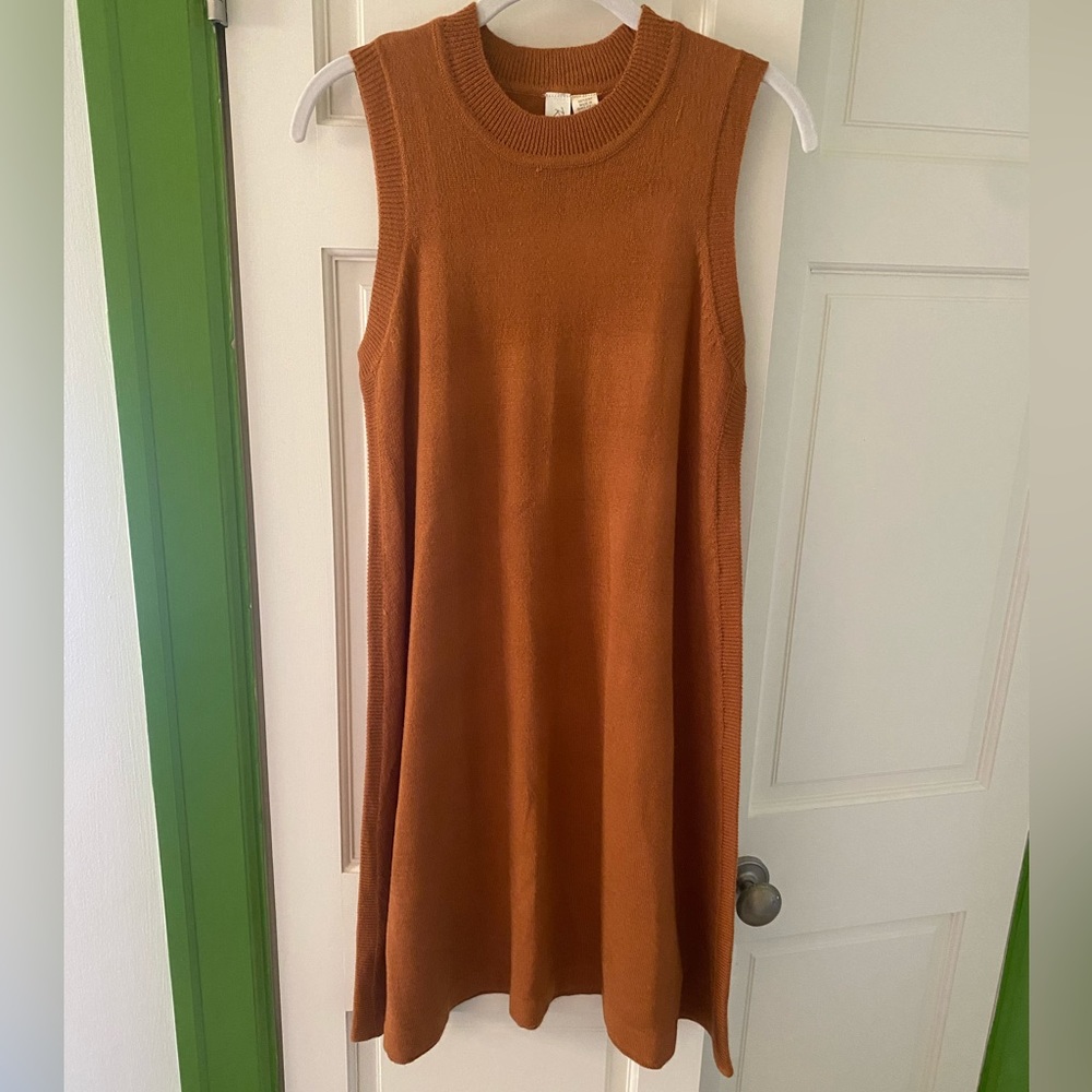 RD Style Orange Knit dress